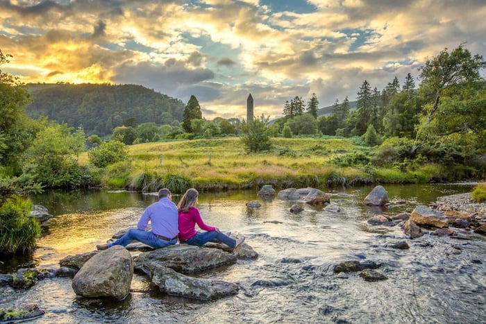 Dublin: Kilkenny, Wicklow & Glendalough -kierros ja lammaskoiraesitys