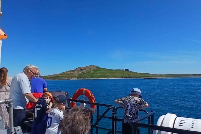 Boottocht langs de kust van Ireland's Eye en Howth