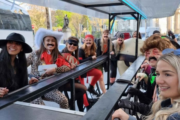 Private Pedal-Powered Pub Tour with Music and Drinks