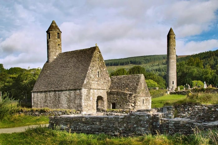 Fra Wicklow Mountains, Glendalough & Kilkenny Tour