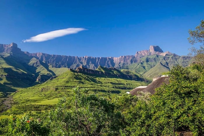 tour de senderismo de medio día por las montañas Drakensberg
