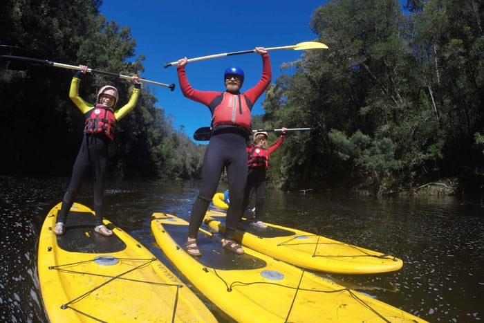 Stormsrivier: Green Route Tubing and Paddle-Boarding Tour