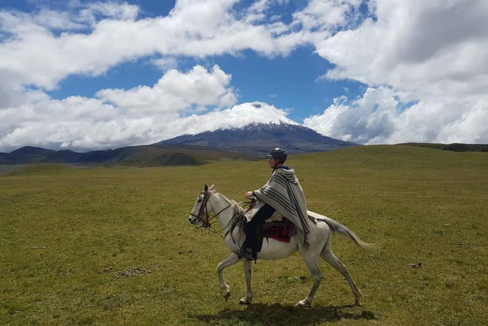 Cotopaxi nasjonalpark ridetur