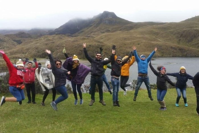 Cuenca: Dagsutflykt till Cajas nationalpark & Dos Chorreras