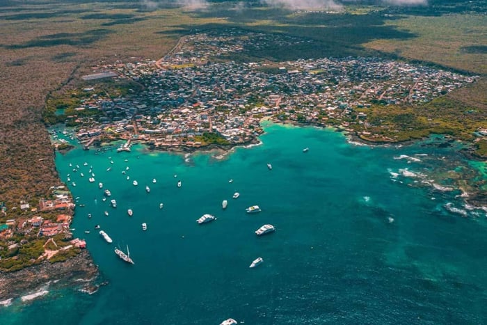 Halvdagseventyr i Santa Cruz-bukten fra Puerto Ayora