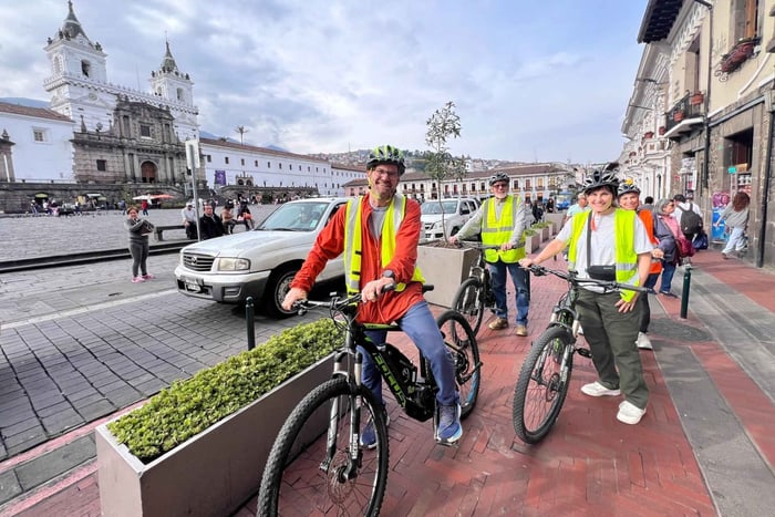 Quito: e-Bike City Tour electric bicycle