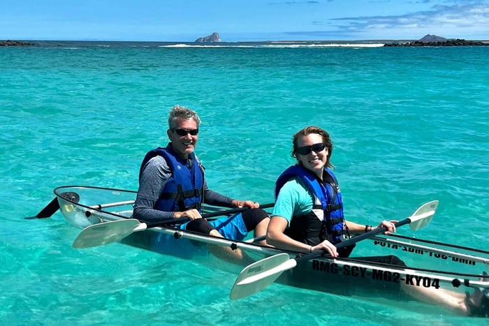 San Cristobal Island: Crystal Kayak Tour with Photos