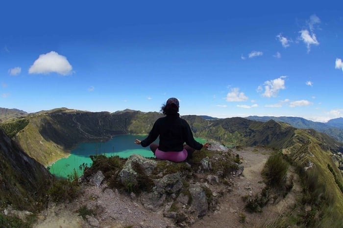 Dagsutflykt till Quilotoa Lagoon