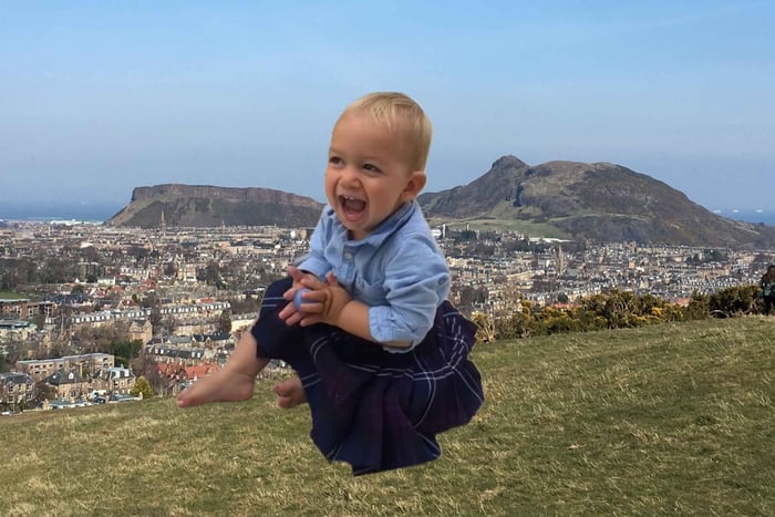 Edinburgh: a Scottish experience for Children in German