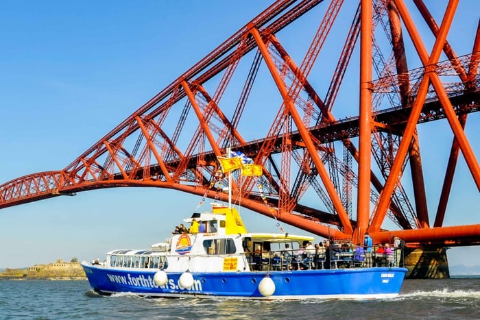 Edimburgo: Cruzeiro turístico 'Firth of Forth' pelas Três Pontes
