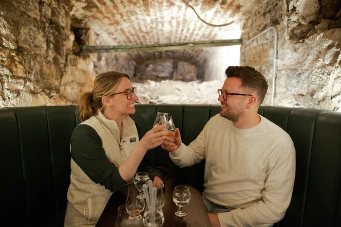 Edinburgh: Die verlorene unterirdische Scotch-Whisky-Verkostung