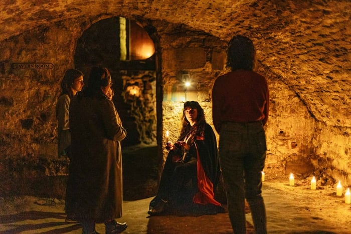 Edinburgh: Underground Vaults Avondspooktocht met whisky