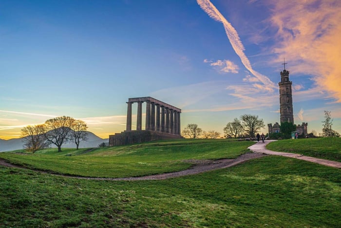 Edimburgo: tour in e-bike dell'Acropoli e della distilleria di gin