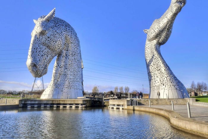 Edinburghista: Puolen päivän retki Kelpiesiin ja Stirlingin linnaan