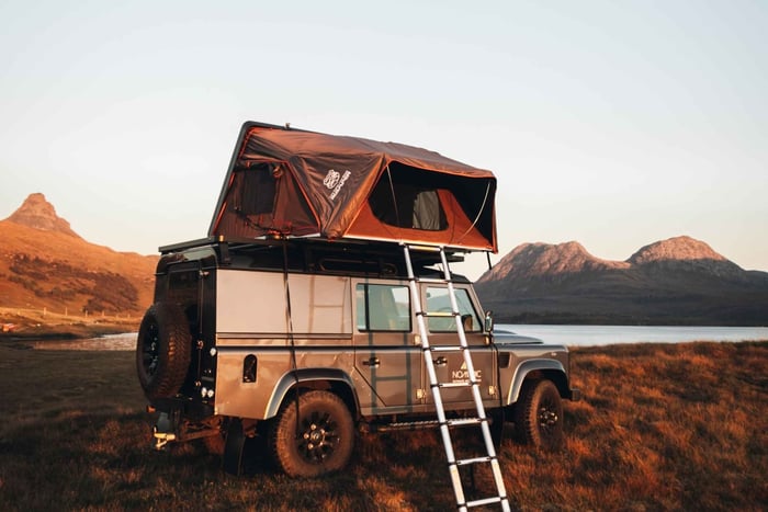 Da Edimburgo: avventura in Land Rover con campeggio nelle Highlands