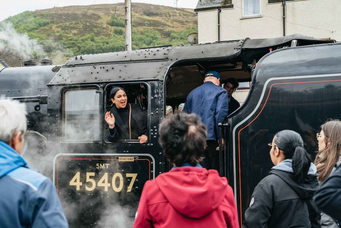 Da Edimburgo: Tour delle Highlands magiche con l'Hogwarts Express