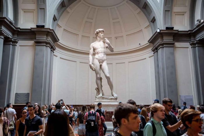 Florence : billet d'entrée à entrée programmée coupe-file pour la Galerie de l'Académie