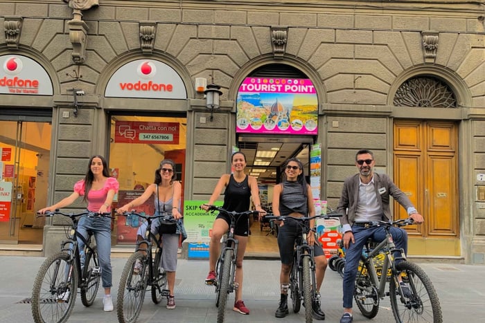 Firenze: 2 timers guidet cykeltur med sightseeing