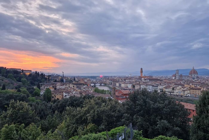 Florence à l'heure dorée : visite à pied et coucher du soleil
