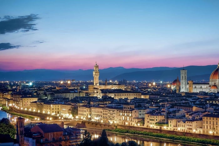 Firenze di notte: tour a piedi di 2 ore