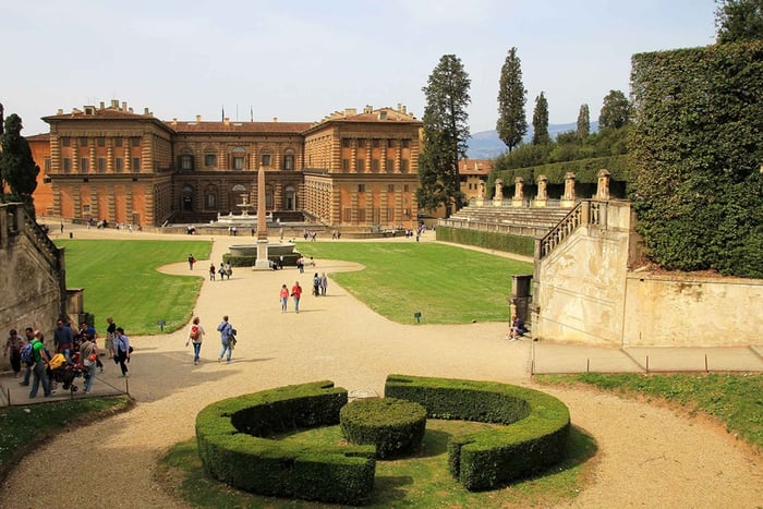 Florence : Visite à pied du palais Pitti et des jardins de Boboli