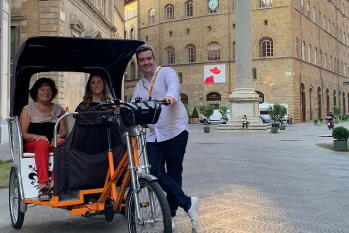 Florencia: traslado privado en carrito tirado
