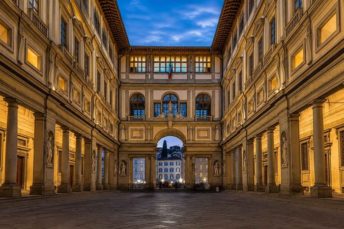 Firenze: Guidet byvandring med David og Uffizi