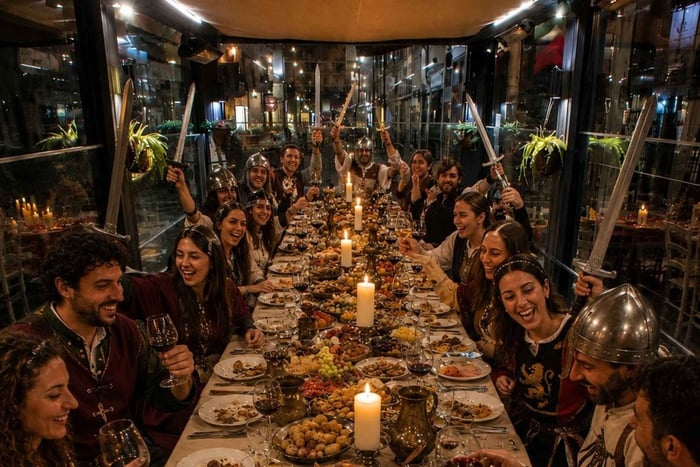 Medieval Banquet with Traditional Tuscan Dinner