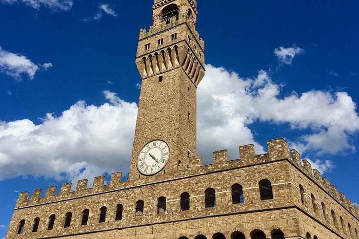Visite des passages secrets du Palazzo Vecchio et déjeuner ou 'Gelato'.