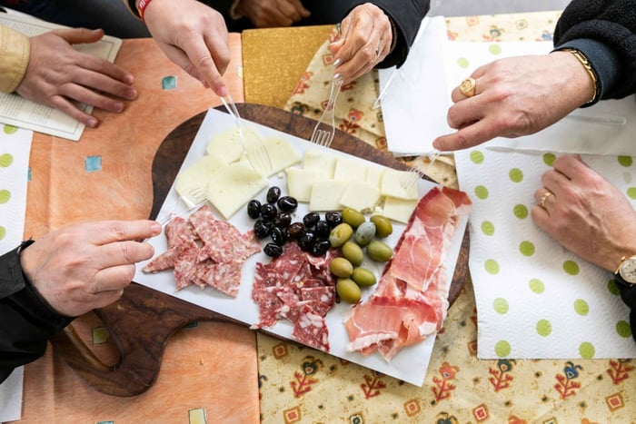 Florence : visite culinaire du marché de Sant'Ambrogio avec plus de 10 plats locaux