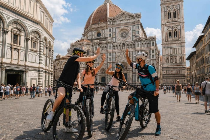 Tour di Firenze a bordo di Biciclette Vintage