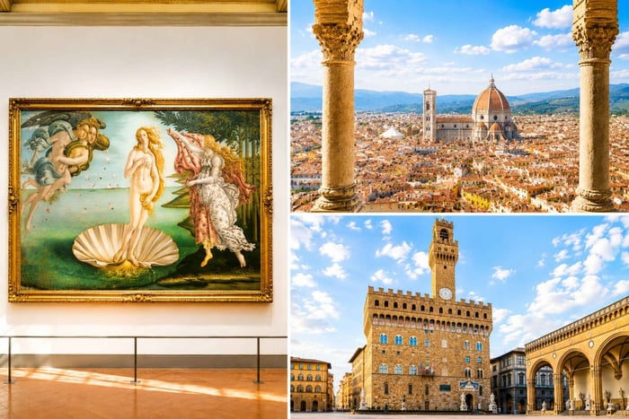 Florenz: Option mit Audioguide für die Uffizien & Terrasse des Palazzo Vecchio