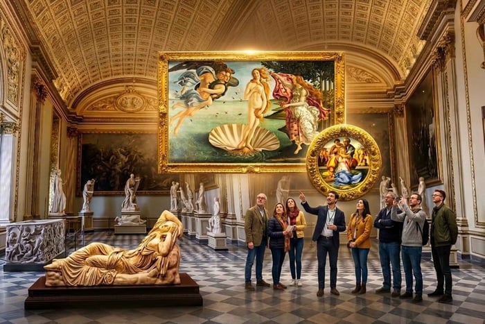 Florence : visite guidée de la Galerie des Offices