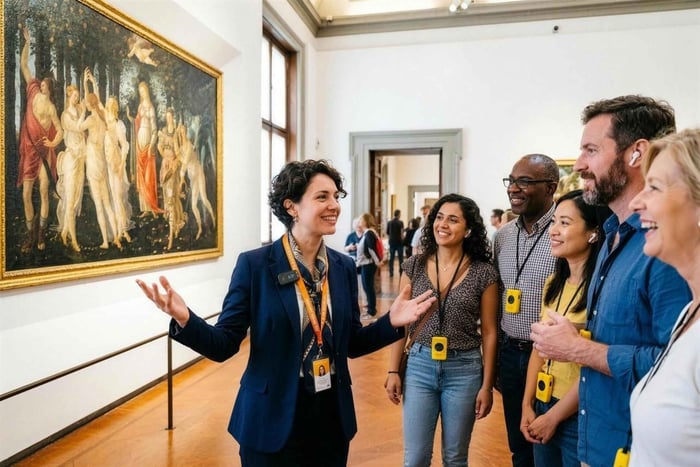 Florence : visite en petit groupe de la galerie des Offices ou billet d'entrée