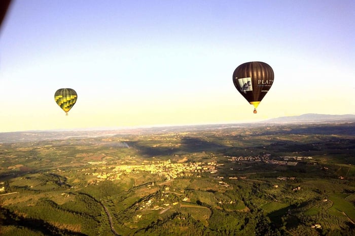 Florença: Voo de balão sobre a Toscana