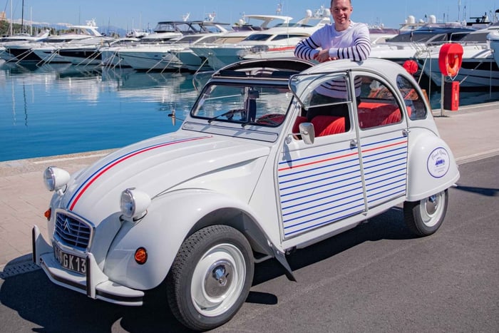 Antibes: Tour della Costa Azzurra in un'iconica 2CV