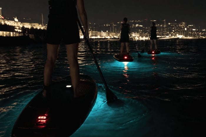 Cannes: Sunset SUP Safari with Lérins Islands Views
