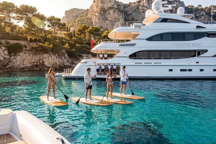 Saint-Jean-Cap-Ferrat: Aluguel de Prancha de Stand Up Paddle