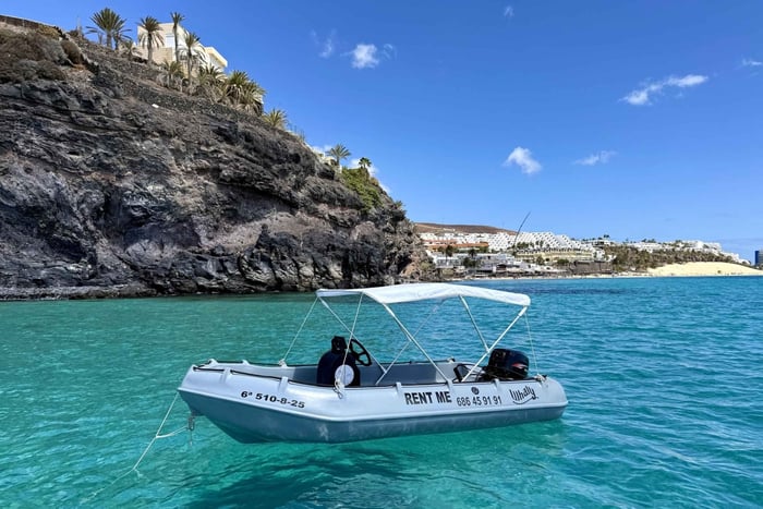 Cruise along the island's southern coast. Be your own captain.