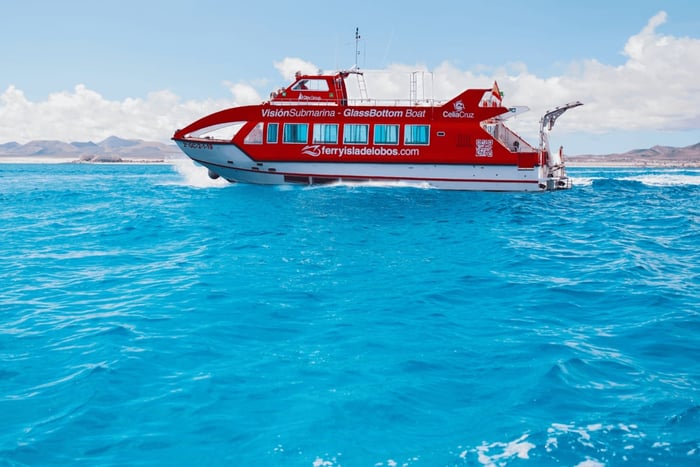 From Caleta de Fuste: Return Bus and Ferry to Lobos Island