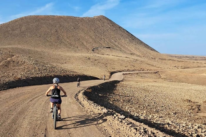 Fuerteventura Norte: Passeio de E-Bike vulcânica