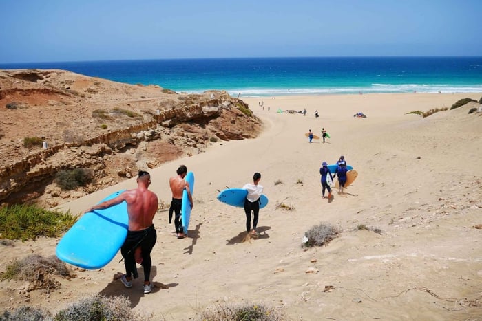 Learn to Surf in the north of Fuerteventura!