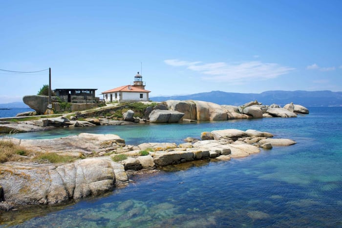A Corunha e Santiago: Rías Baixas com passeio de barco e degustação opcional