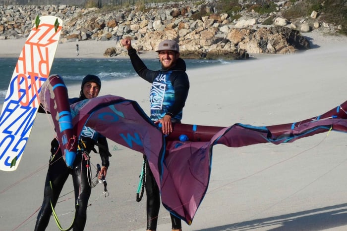 A Coruña: Aula de Kitesurf