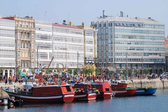 A Coruña: prywatna wycieczka piesza z przewodnikiem