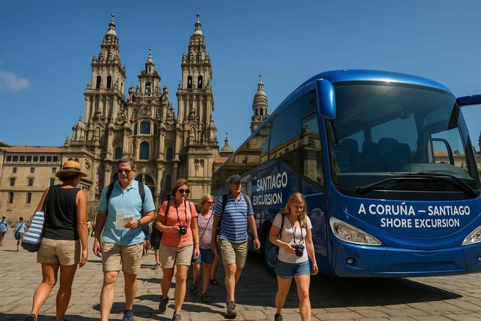 Excursion from A Coruña to Santiago de Compostela - Cruise-ship passengers only