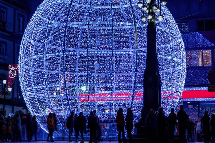 Da Santiago: Luci di Natale di Vigo e Pontevedra