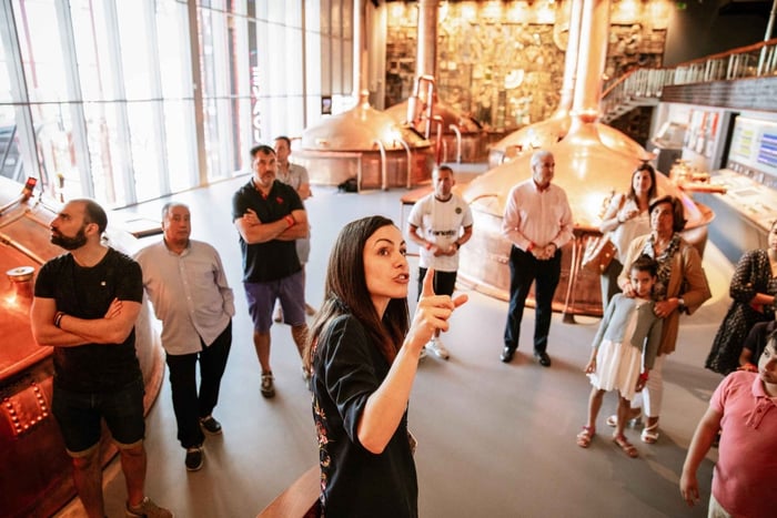 La Corogne : Visite guidée à MEGA - Mundo Estrella Galicia