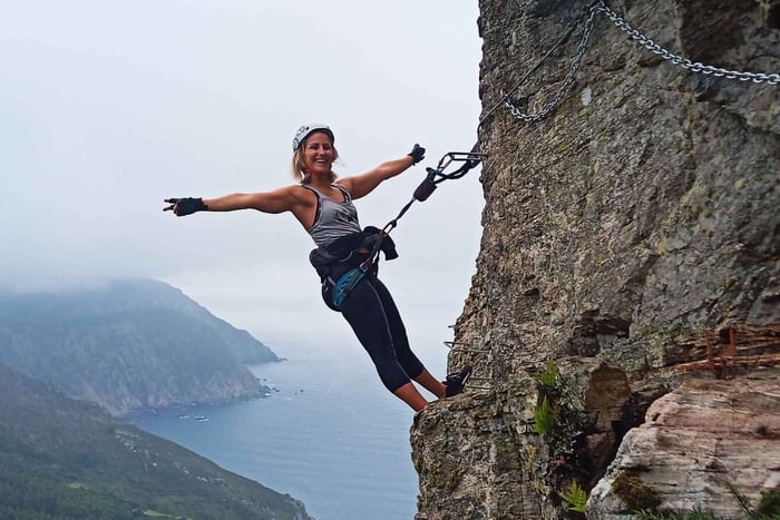 Meizoso: Senda do Santo Via Ferrata Route