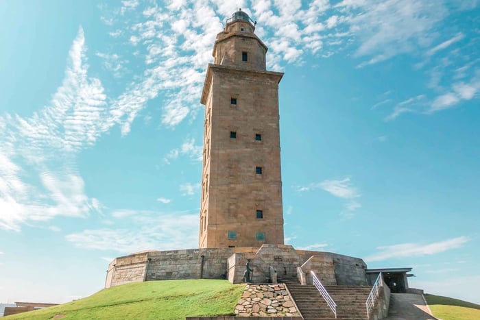 Från Santiago: Heldagstur längs kusten till A Coruña och Betanzos